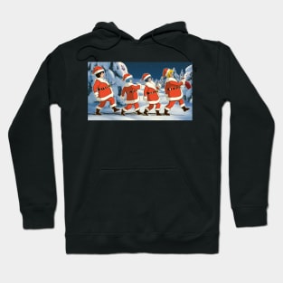 Roy, Max, Rick, Ben Happy Christmas Hoodie